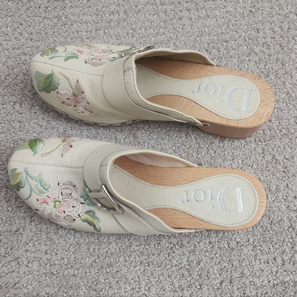 Dior clogs Vintage 37 - NEVER WORN - Picture 4 of 11